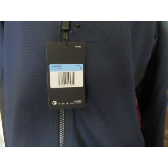 NWT Nike Womens UCONN Huskies Basketball Team Jacket M Blue Dri-FIT - Picture 2 of 6
